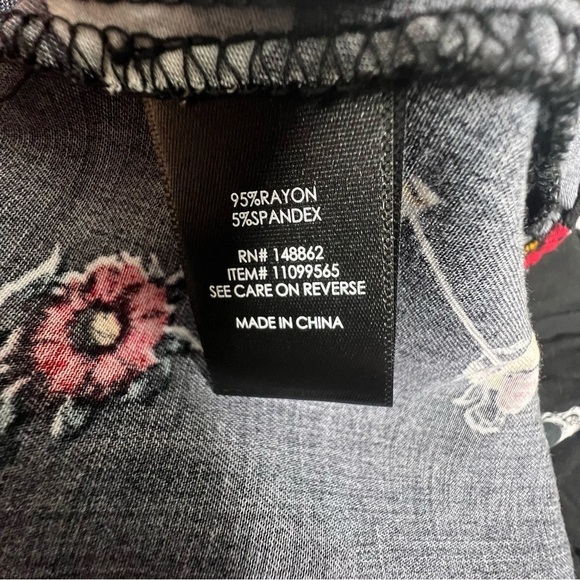 Torrid Skull Floral Snake Chills Cold Shoulder Mini Dress - Picture 7 of 9